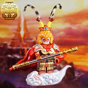 乐高乐宜乐 第三方人仔 国风 西游记 齐天大圣 孙悟空 筋斗