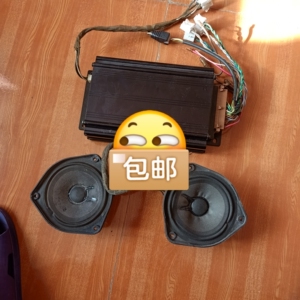 博士3510功放,拆车进口噢迪a6,四进六出,四路全频,两路