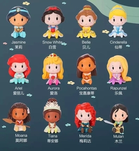 迪士尼坐坐公主盲盒 泡泡玛特 全新未拆 私聊问价