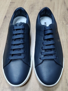 boss 全新 男装 头层皮 休闲鞋 41 码