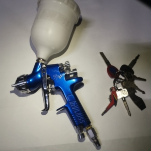 英国戴维比斯tt喷枪 喷清漆王者,已停产,成色这么好的可遇不