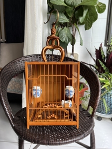 鸟笼 海派方笼 画眉鸟笼 2号笼