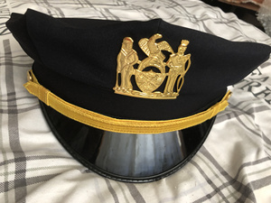 美国警察,纽约警察nypd八角帽,现货nco版,适合头围59