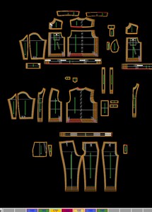 2020工作服套装大货纸样 制服劳动服样版 大褂et裁剪图