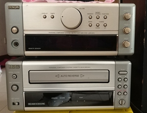 原装二手日本天龙 udra - m10组合音响,桌面组合音响