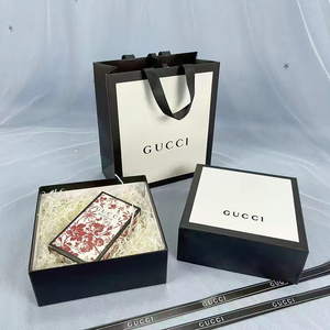 000人付款淘宝古驰琦gucci皮带衣服t恤围巾包包装盒子礼袋口红香水