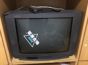 长虹牌古董老式大肚子电视机