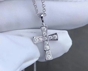 宝格丽项链十字架