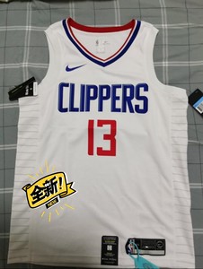 保罗乔治快船球衣白色