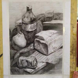 82年雪碧素描画画