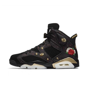 女款鞋 air jordan 6 aj6 中国年 烟花 刺绣
