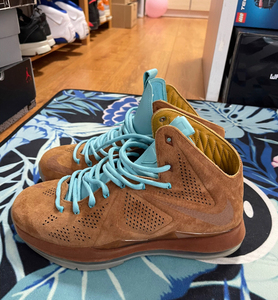 詹姆斯 榛果麂皮 lebron 10代,勒布朗10 詹姆斯1