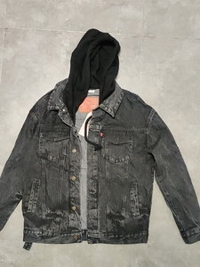 vetements连帽牛仔外套