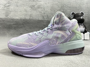 41码 安踏 kt系列 星轨5代 网面/紫色