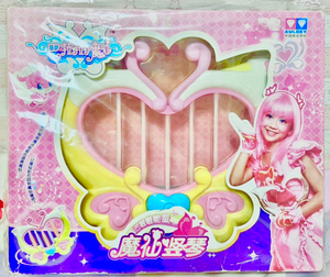 巴啦啦小魔仙 魔仙竖琴 正版 大号弓琴 美雪法宝 变身器 全