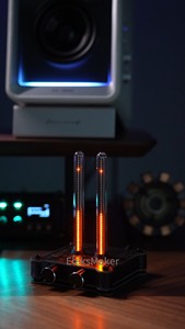 EM拟辉光管RGB节奏灯WU6电子管彩色音乐频谱仪电平计桌面