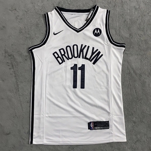 非篮网11号欧文白色球衣 nba刺绣篮球服