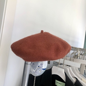 tb531060613淘宝nome帽子诺米纯色百搭贝雷帽女北欧冬季休闲网红