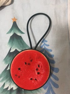 西瓜水果户外小音响,连蓝牙可以充电