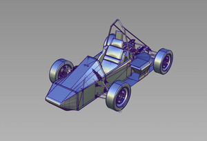 【钢管车三维图纸】   f1 卡丁车 (fase f1 ig