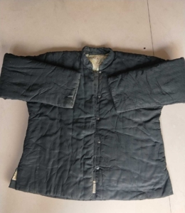 民国建国棉袄对襟棉袄线绨面料棉花棉袄,穿用过,有尘脏,特价特