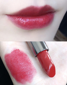 巴宝莉burberry口红105罂粟红滋润保湿九成新