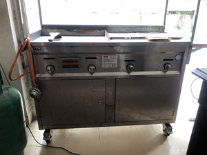 做手抓饼的小推车