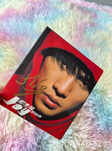 周杰伦亲笔签名台版专辑 《范特西》周杰伦亲笔签名实体cd正版