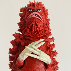 初代奥特曼g1工坊奥特q怪兽嘎拉蒙皮蒙陨石怪兽软胶非万代sh