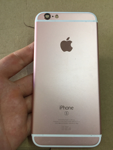 苹果6s原装拆机玫瑰金色韩版手机电池后盖外壳中框,成色看图