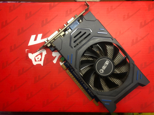 影驰730 1g战将显卡 「外观新」