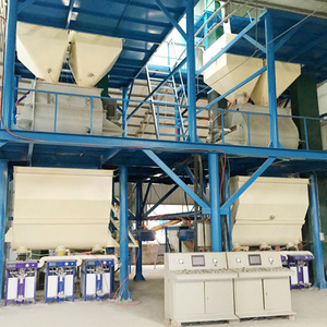 全套抗裂砂浆生产设备年产10万多轻质石膏砂浆生产线预拌砂浆设备