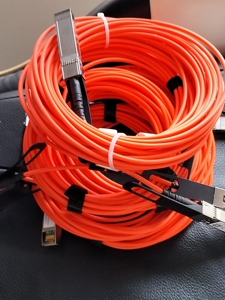 万兆sfp aoc有源光缆10g/40g/100g 高速roce线缆 qsfp/qsfp28堆叠直