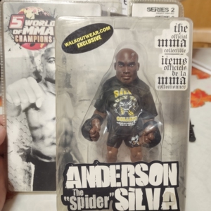 ufc手办 人偶 安德森席尔瓦 蜘蛛人