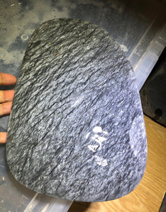 龙尾山水蕨坑老坑水波纹歙砚