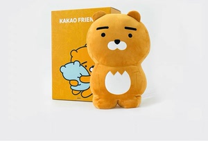 韩国kakoo friends按摩熊 公仔 可爱 生日礼物