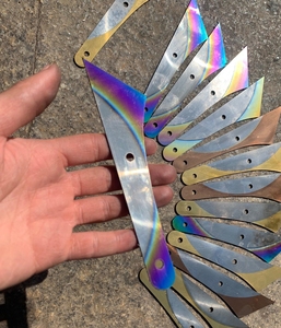 高速钢圆锯片自制狄刀嫁接刀园林嫁接树枝苗牙刀切割浮漂芦苇刀