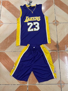 湖人詹姆斯经典款球衣一套25亏本出售,尺码2xl