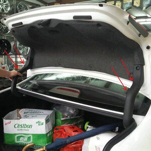 fd2 8代八代思域思铭隔音隔热棉后备箱尾箱盖支撑杆护套,原