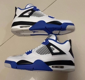 aj4赛车蓝白蓝