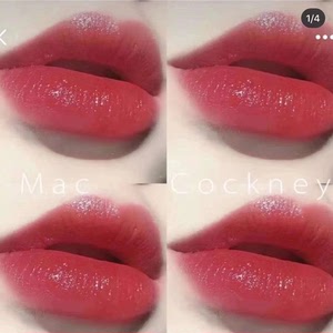 mac口红cockney草莓红,17批号,40包邮到手!细