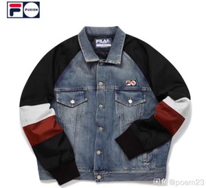 求fila斐乐prps联名牛仔外套 xl码2xl xxl码