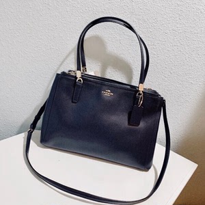 闲置慢出 9成新 coach蔻驰大号杀手包 a4 藏蓝色