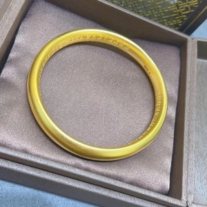 黄金古法金百福手镯50克左右