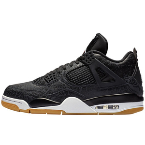air jordan 4 laser aj4 黑镭射 3m反