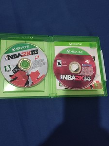 XBOX  ONE  NBA2K18和NBA14