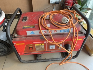 9成新发电机 重庆固本 商铺专用 输出功率3kw 只用过不到