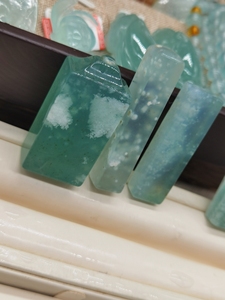 岫玉天青冻印章