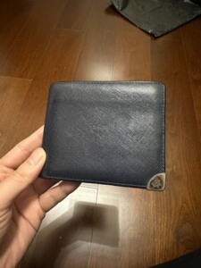 mcm 男士钱包 短款 蓝色 韩国购入正品_阿里巴巴找货神器