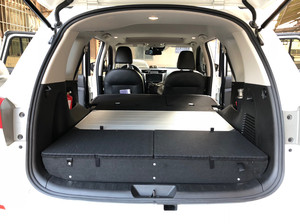 专用于日产途达后备箱改装床魔盒储物盒可拼接越野件内饰加宽全车